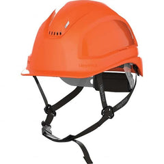 HexArmor - ANSI Type I Class C 4-Point Ratchet Short Brim Hard Hat - USA Tool & Supply
