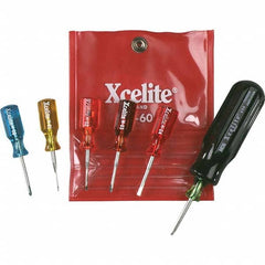 Xcelite - Screwdriver Sets Screwdriver Types Included: Slotted; Phillips Number of Pieces: 7 - USA Tool & Supply