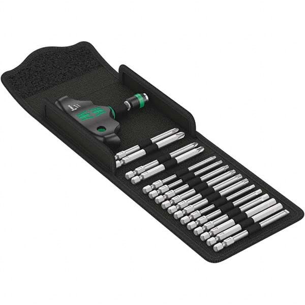 Wera - Screwdriver Bit Sets Type: Bit Set Drive Size: 1/4 (Inch) - USA Tool & Supply