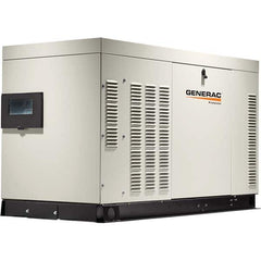 Generac Power - Standby Power Generators Generator Type: Liquid Cooled without Transfer Switch Fuel Type: Natural Gas; Liquid Propane (LP) - USA Tool & Supply