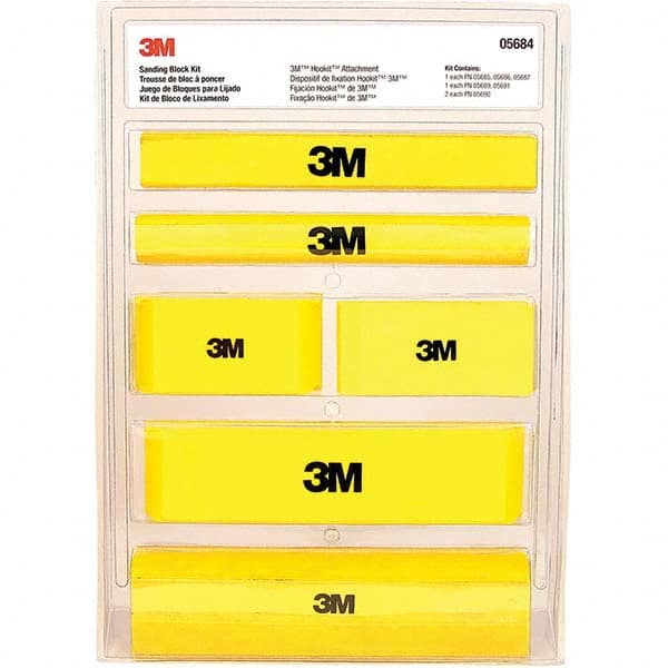 3M - Sanding Blocks Overall Width/Diameter (Inch): 2.8000 Overall Length (Inch): 16 - USA Tool & Supply