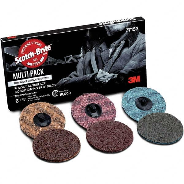 3M - Quick Change Discs Disc Diameter (Inch): 3 Attaching System: Type TR - USA Tool & Supply