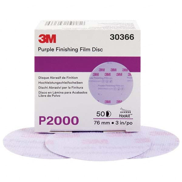 3M - Hook & Loop Discs Abrasive Type: Film Disc Disc Diameter (Inch): 3 - USA Tool & Supply