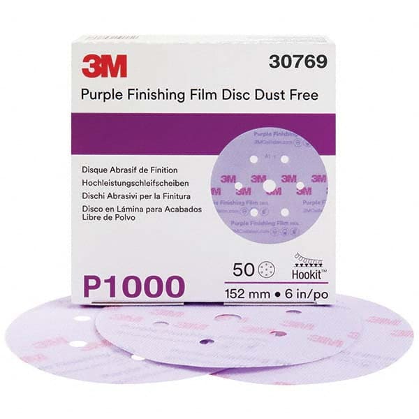 3M - Hook & Loop Discs Abrasive Type: Film Disc Disc Diameter (Inch): 6 - USA Tool & Supply