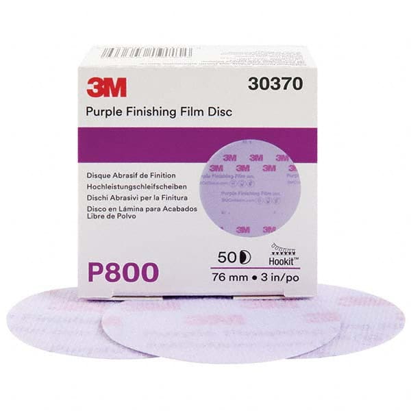 3M - Hook & Loop Discs Abrasive Type: Film Disc Disc Diameter (Inch): 3 - USA Tool & Supply