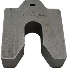 Maudlin Products - Metal Shim Stock Type: Slotted Shim Material: Stainless Steel - USA Tool & Supply