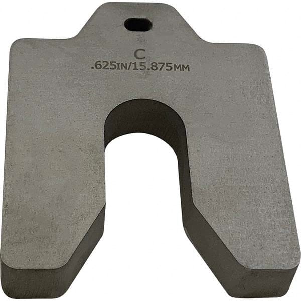 Maudlin Products - Metal Shim Stock Type: Slotted Shim Material: Stainless Steel - USA Tool & Supply