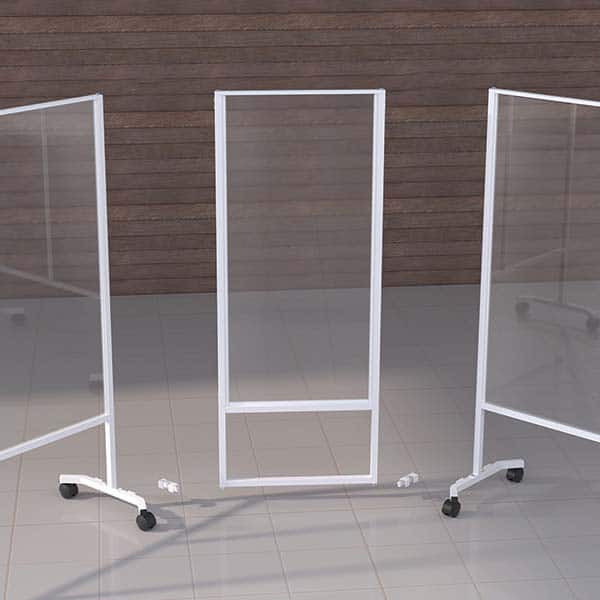 ECONOCO - 67-1/2" x 23-3/4" Partition & Panel System-Social Distancing Barrier - USA Tool & Supply