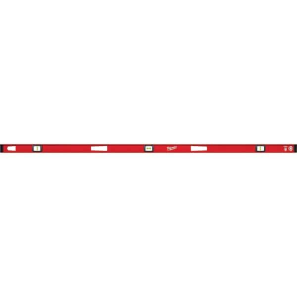 Milwaukee Tool - Box Beam, I-Beam & Torpedo Levels Level Type: I-Beam Number of Vials: 3 - USA Tool & Supply