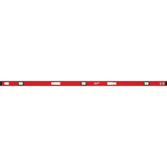 Milwaukee Tool - Box Beam, I-Beam & Torpedo Levels Level Type: I-Beam Number of Vials: 3 - USA Tool & Supply