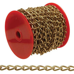 Campbell - Weldless Chain Type: Decorative Chain Load Capacity (Lb.): 25.000 - USA Tool & Supply