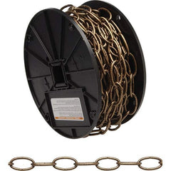 Campbell - Weldless Chain Type: Decorative Chain Load Capacity (Lb.): 35.000 - USA Tool & Supply