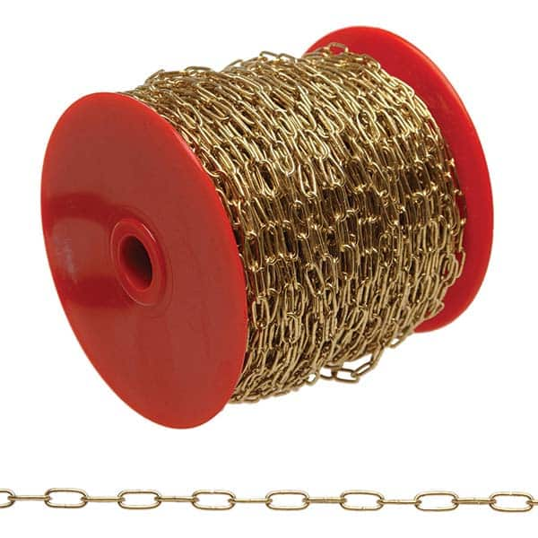 Campbell - Weldless Chain Type: Decorative Chain Load Capacity (Lb.): 10.000 - USA Tool & Supply