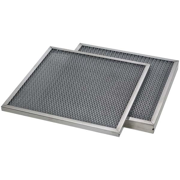 PRO-SOURCE - Pleated & Panel Air Filters Filter Type: Aluminum Mesh Nominal Height (Inch): 20 - USA Tool & Supply