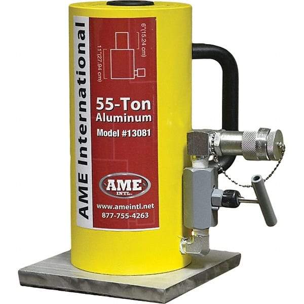 AME International - Compact Hydraulic Cylinders Type: Non-Cushion Mounting Style: Base - Vertical - USA Tool & Supply