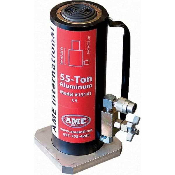 AME International - Compact Hydraulic Cylinders Type: Non-Cushion Mounting Style: Base - Vertical - USA Tool & Supply