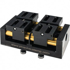 Piranha Clamp - Vise Jaw Sets Jaw Width (mm): 50.00 Set Type: Standard - USA Tool & Supply