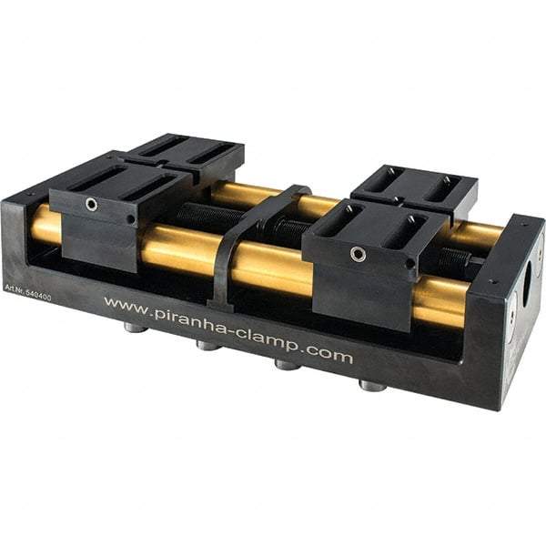 Piranha Clamp - Self-Centering Vises Jaw Width (mm): 120.00 Maximum Jaw Opening Capacity (mm): 238.00 - USA Tool & Supply