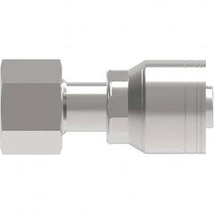 Eaton - Hydraulic Hose Fittings & Couplings Type: Female ORS Swivel Short Drop 90 Elbow Hose Diameter: 1-3/16 (Inch) - USA Tool & Supply
