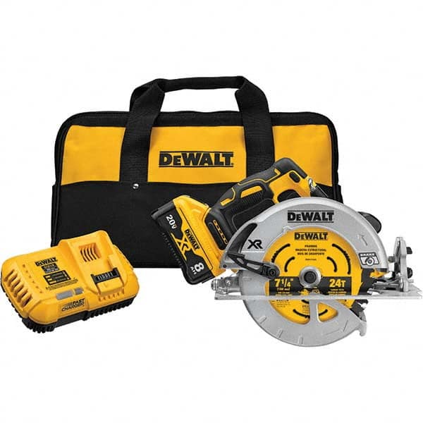 DeWALT - Cordless Circular Saws Voltage: 20 Battery Chemistry: Lithium-Ion - USA Tool & Supply