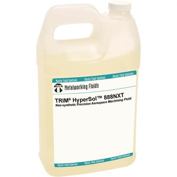 Master Fluid Solutions - TRIM HyperSol 888NXT 1 Gal Bottle Cutting, Drilling, Sawing, Grinding, Tapping & Turning Fluid - USA Tool & Supply