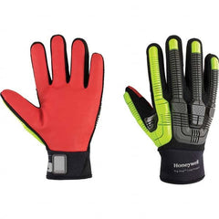 Honeywell - Size 2XL (11), ANSI Cut Lvl A6, Abrasion Lvl 4, Rubber Coated Cut Resistant Gloves - USA Tool & Supply