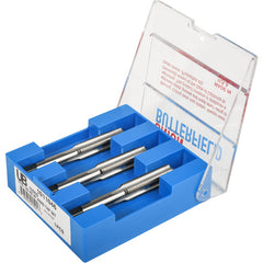 ‎1-1/8″- 7 4 Flute Tap Set Union Butterfield HSS Bright UNC Hand Tap, Set of 3 pcs Straight Flute ANSI E-code # 1500S1.1/8X7 - Exact Industrial Supply