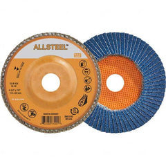 WALTER Surface Technologies - Flap Discs Abrasive Type: Coated Flap Disc Type: Type 27 - USA Tool & Supply