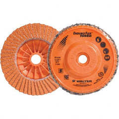 WALTER Surface Technologies - Flap Discs Abrasive Type: Coated Flap Disc Type: Type 27 - USA Tool & Supply