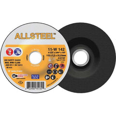 WALTER Surface Technologies - Cutoff Wheels Tool Compatibility: Angle Grinders Wheel Diameter (Inch): 5 - USA Tool & Supply