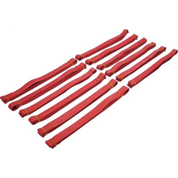 US Cargo Control - Cargo Handling, Control Devices Type: Ribbed Movers Band Material: Rubber - USA Tool & Supply