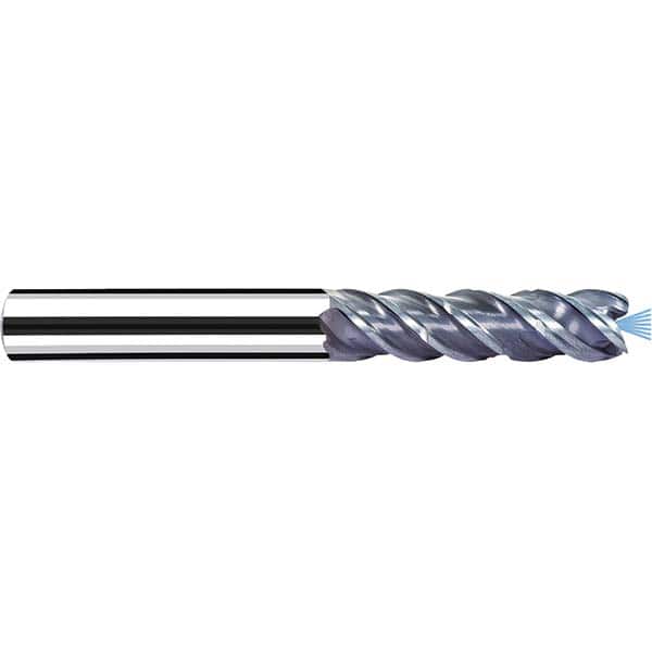 Fraisa - 5/16" Diam 4 Flute Solid Carbide 0.006" Corner Radius End Mill - USA Tool & Supply