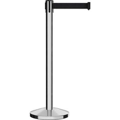Trafford Industrial - Barrier Posts Type: Stanchion Post Color/Finish: Polished Stainless Steel - USA Tool & Supply