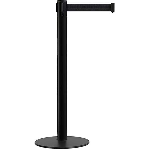Trafford Industrial - Barrier Posts Type: Stanchion Post Color/Finish: Black - USA Tool & Supply