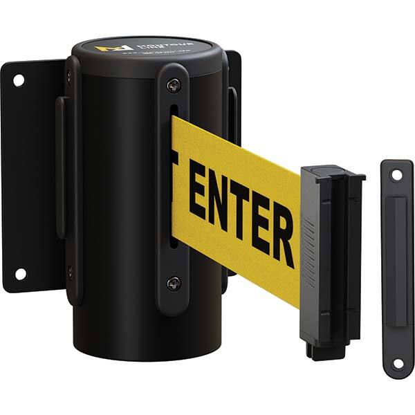 Trafford Industrial - Barrier Parts & Accessories Type: Belt Barrier Color: Black - USA Tool & Supply