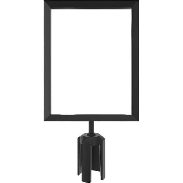 Trafford Industrial - Barrier Parts & Accessories Type: Stanchion Color: Black - USA Tool & Supply