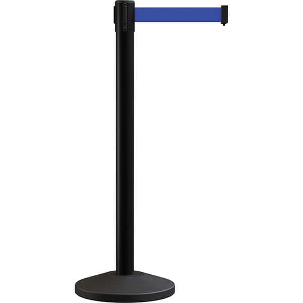 Trafford Industrial - Barrier Posts Type: Stanchion Post Color/Finish: Black - USA Tool & Supply