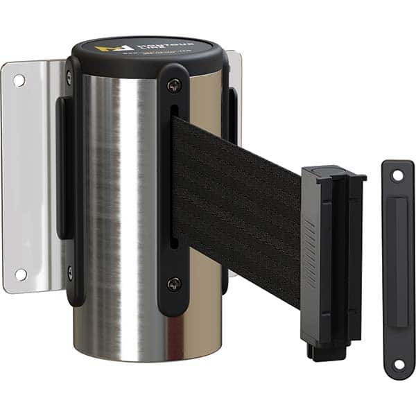 Trafford Industrial - Barrier Parts & Accessories Type: Belt Barrier Color: Black - USA Tool & Supply