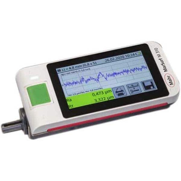 Mahr - Surface Roughness Gages Roughness Parameter Type: Ra Rda Rmr Rp RPc Rsk RSm Rt Rz Rz1max Stylus Tip Radius (micro m): 5.00 - USA Tool & Supply