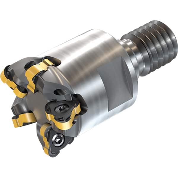 Iscar - Indexable Copy End Mills Cutting Diameter (mm): 33.00 Cutting Diameter (Inch): 1.9900 - USA Tool & Supply