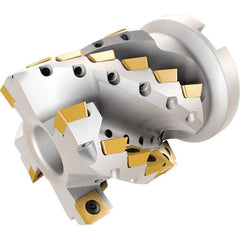 Iscar - Indexable Square-Shoulder End Mills Cutting Diameter (mm): 50.00 Cutting Diameter (Decimal Inch): 1.9680 - USA Tool & Supply