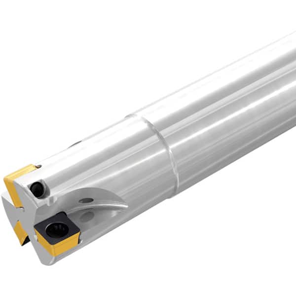 Iscar - Indexable Square-Shoulder End Mills Cutting Diameter (mm): 10.00 Cutting Diameter (Decimal Inch): 0.3937 - USA Tool & Supply