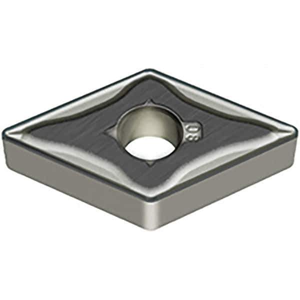 Sumitomo - DNMG443 EEM Grade AC5015S Carbide Turning Insert - TiAlSiN Finish, 55° Diamond, 1/2" Inscr Circle, 3/16" Thick, 0.0469" Corner Radius - USA Tool & Supply