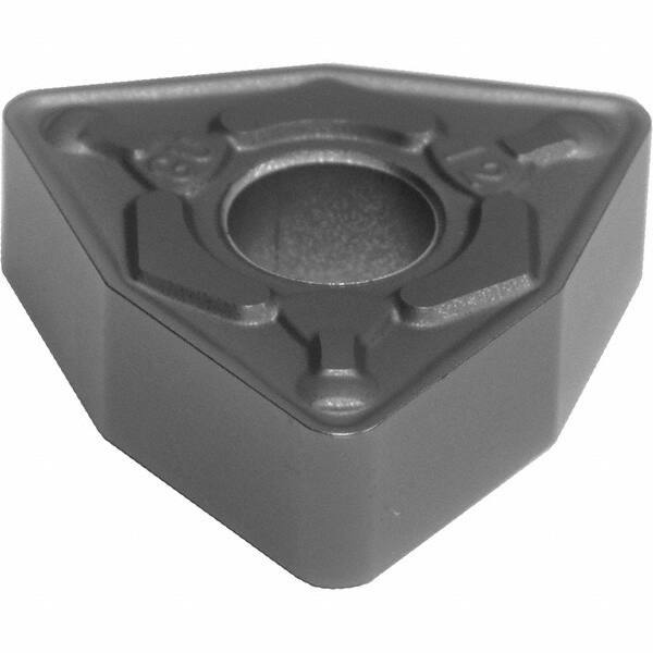 Sumitomo - WNMG433 EGU Grade AC5015S Carbide Turning Insert - TiAlSiN Finish, 80° Trigon, 1/2" Inscr Circle, 3/16" Thick, 0.0469" Corner Radius - USA Tool & Supply