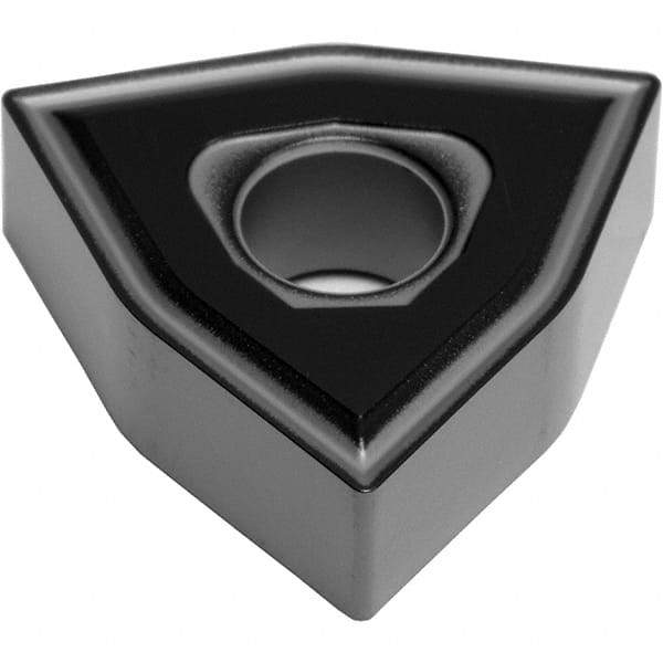 Sumitomo - WNMG432 EEX Grade AC5015S Carbide Turning Insert - TiAlSiN Finish, 80° Trigon, 1/2" Inscr Circle, 3/16" Thick, 0.0313" Corner Radius - USA Tool & Supply