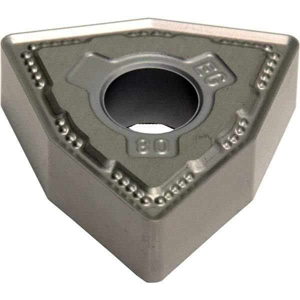 Sumitomo - WNMG432 EEG Grade AC5025S Carbide Turning Insert - TiAlSiN Finish, 80° Trigon, 1/2" Inscr Circle, 3/16" Thick, 0.0313" Corner Radius - USA Tool & Supply
