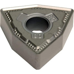 Sumitomo - WNMG432 EEG Grade AC5025S Carbide Turning Insert - TiAlSiN Finish, 80° Trigon, 1/2" Inscr Circle, 3/16" Thick, 0.0313" Corner Radius - USA Tool & Supply