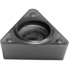 Sumitomo - TPMT332 ENF Grade AC5015S Carbide Turning Insert - TiAlSiN Finish, 60° Triangle, 3/8" Inscr Circle, 3/16" Thick, 0.0313" Corner Radius - USA Tool & Supply