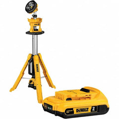 DeWALT - Cordless Work Lights Voltage: 20 Run Time: 11 Hours - USA Tool & Supply