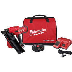 Milwaukee Tool - Cordless Nailers Fastener Type: Framing Nailer Nail Length (Inch): 2 - 3-1/2 - USA Tool & Supply